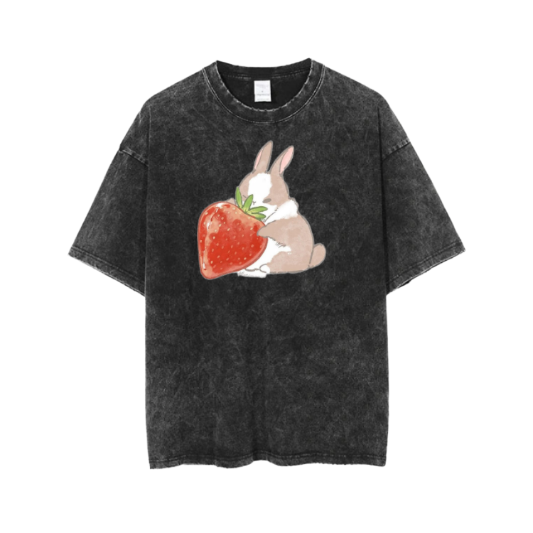 bunny One Size t- shirt Washed 62