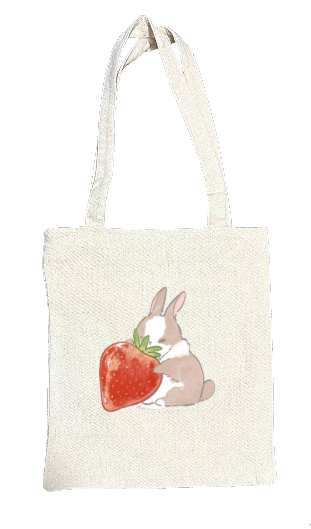 bunny tote bag White 62