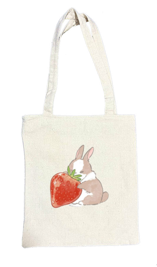 bunny tote bag White 62