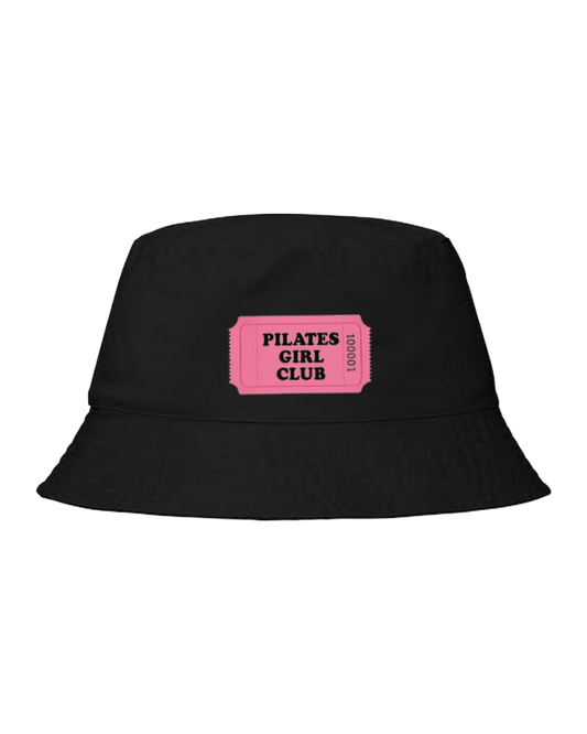 workout gym pilates Bucket hat Fishman hat cap Black 61