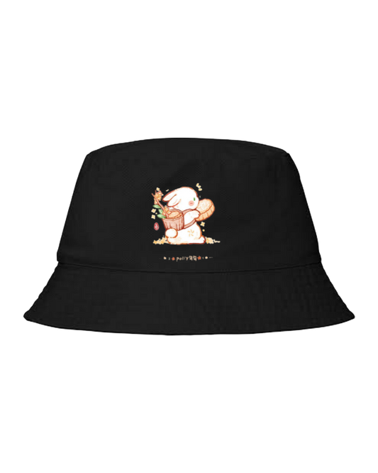 bunny Bucket hat Fishman hat cap Black 63