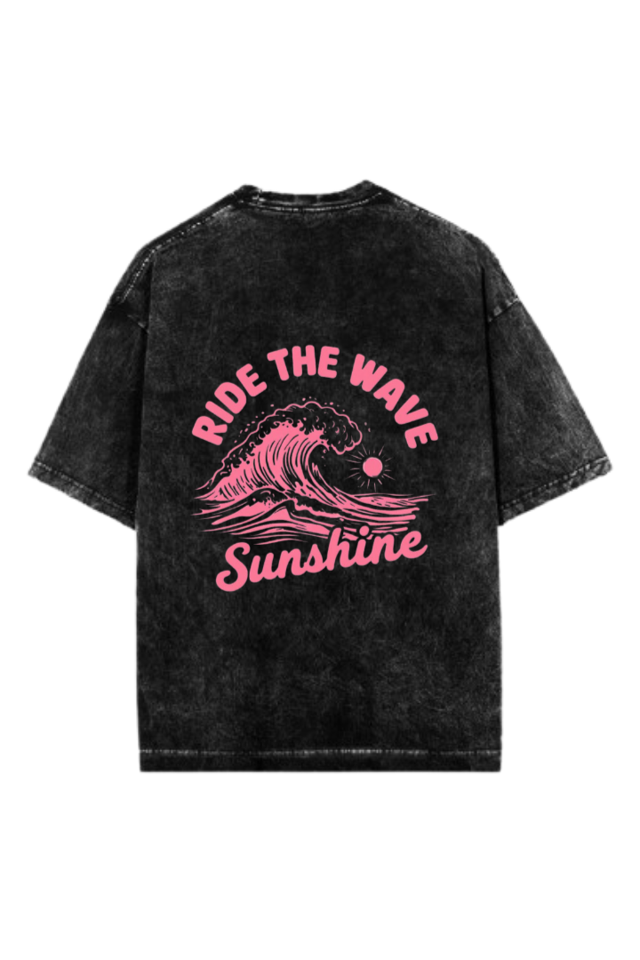 Summer Vibes One Size t- shirt Washed Back 62