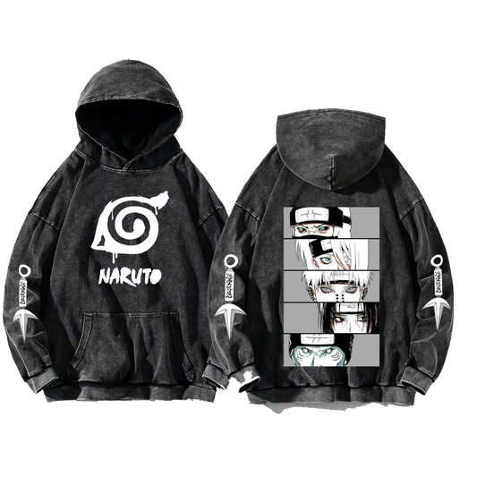 Naruto Shippuden One Size hoodie Washed Back 63