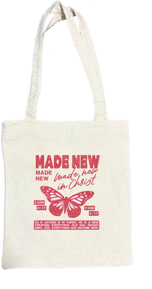 MADE NEW tote bag beige 63