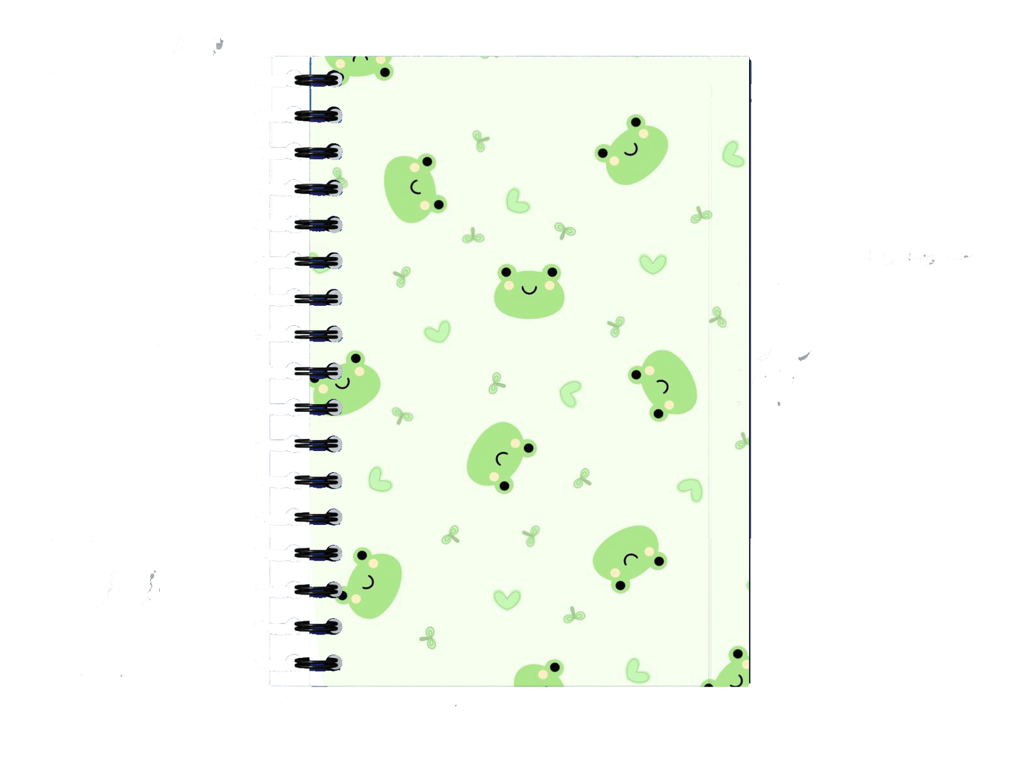 Cute Frog Doodle Notebook A5 63
