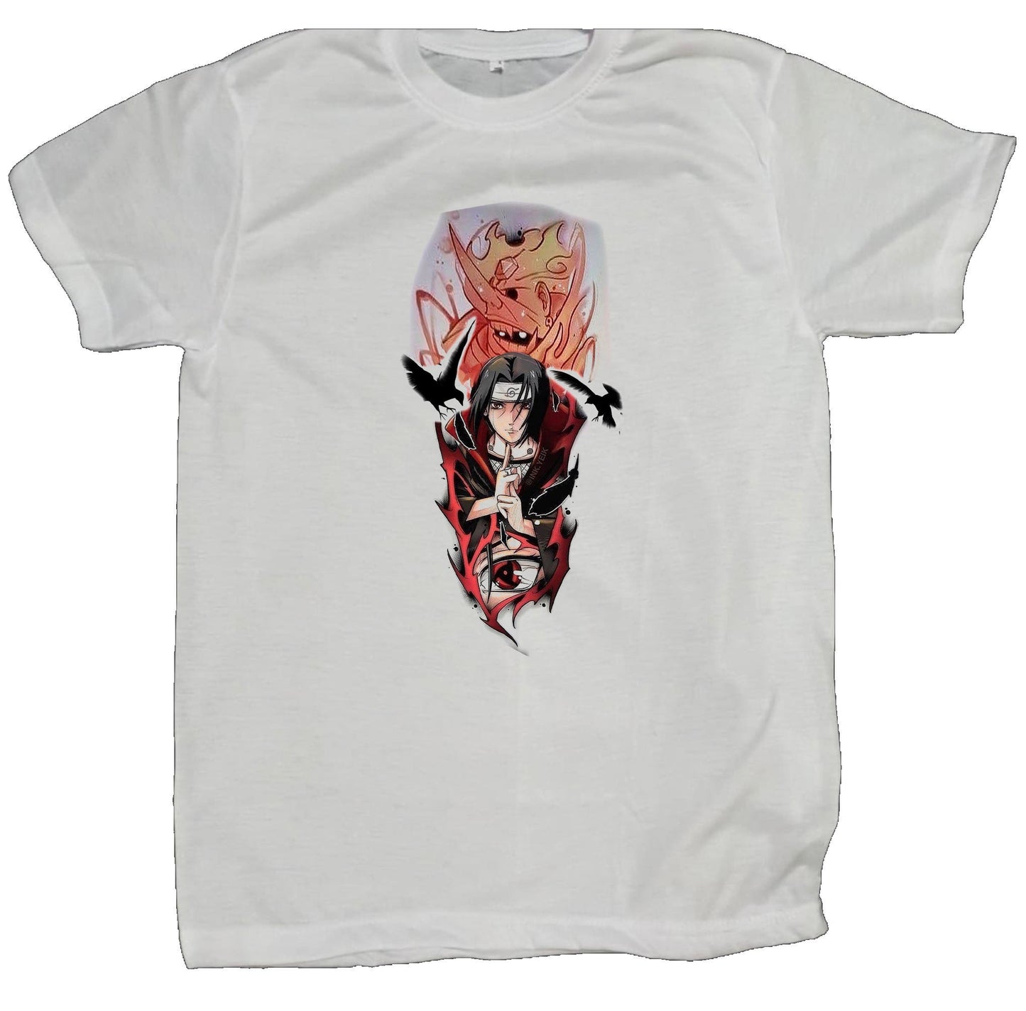 Naruto Shippuden t- shirt fat White 63