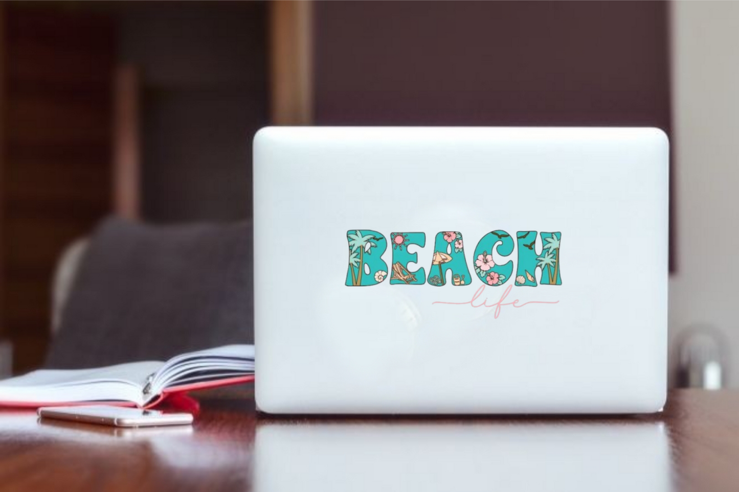 Summer Vibes Laptop Sticker 63