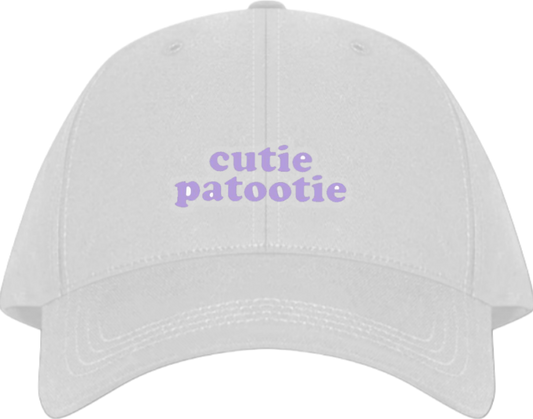 Baseball cap White cutie patootie 59