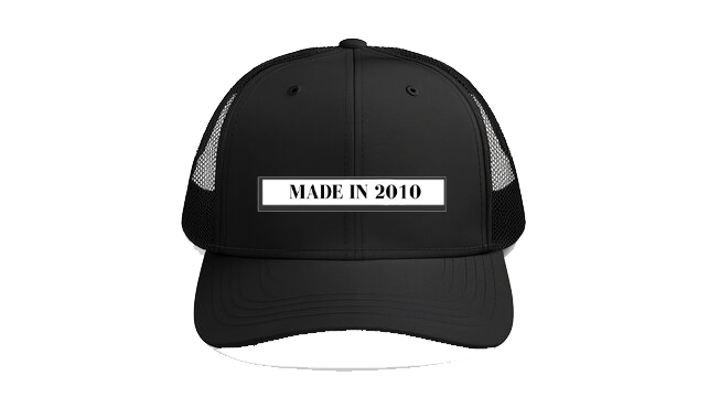 Baseball cap Black MADE IN 2010 110