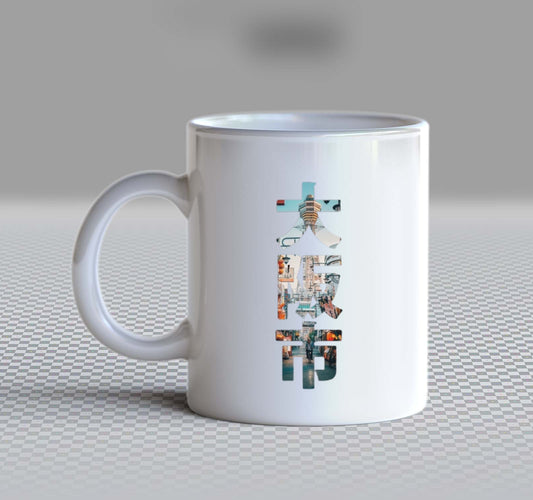 أوساكا Back text Mug 63