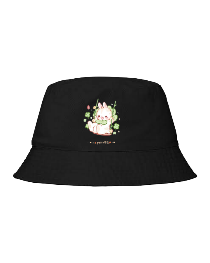 bunny Bucket hat Fishman hat cap Black 62