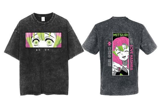 Anime Demon slayer nezuko tanjiro  One Size t- shirt Washed 63