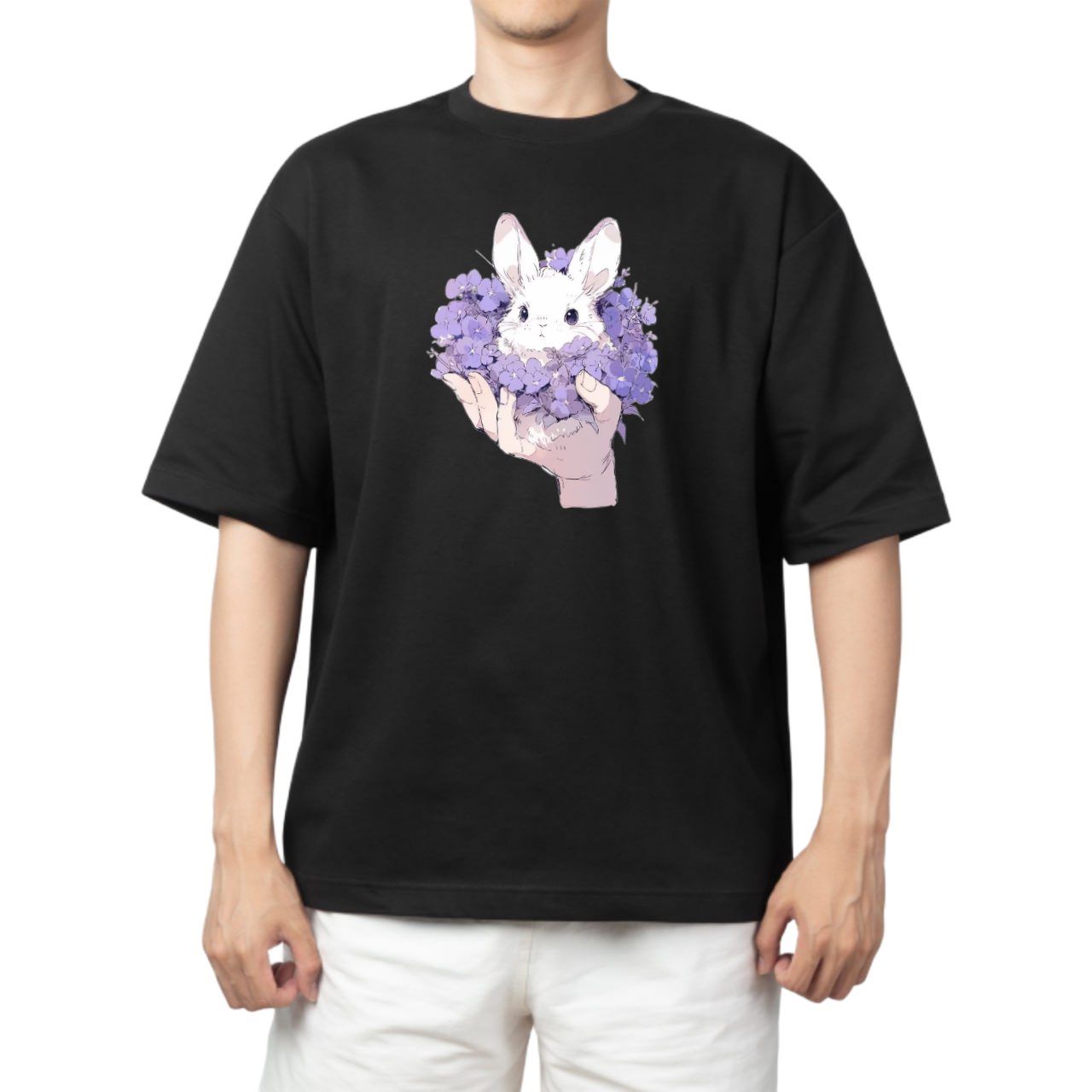bunny One Size t- shirt Black 63