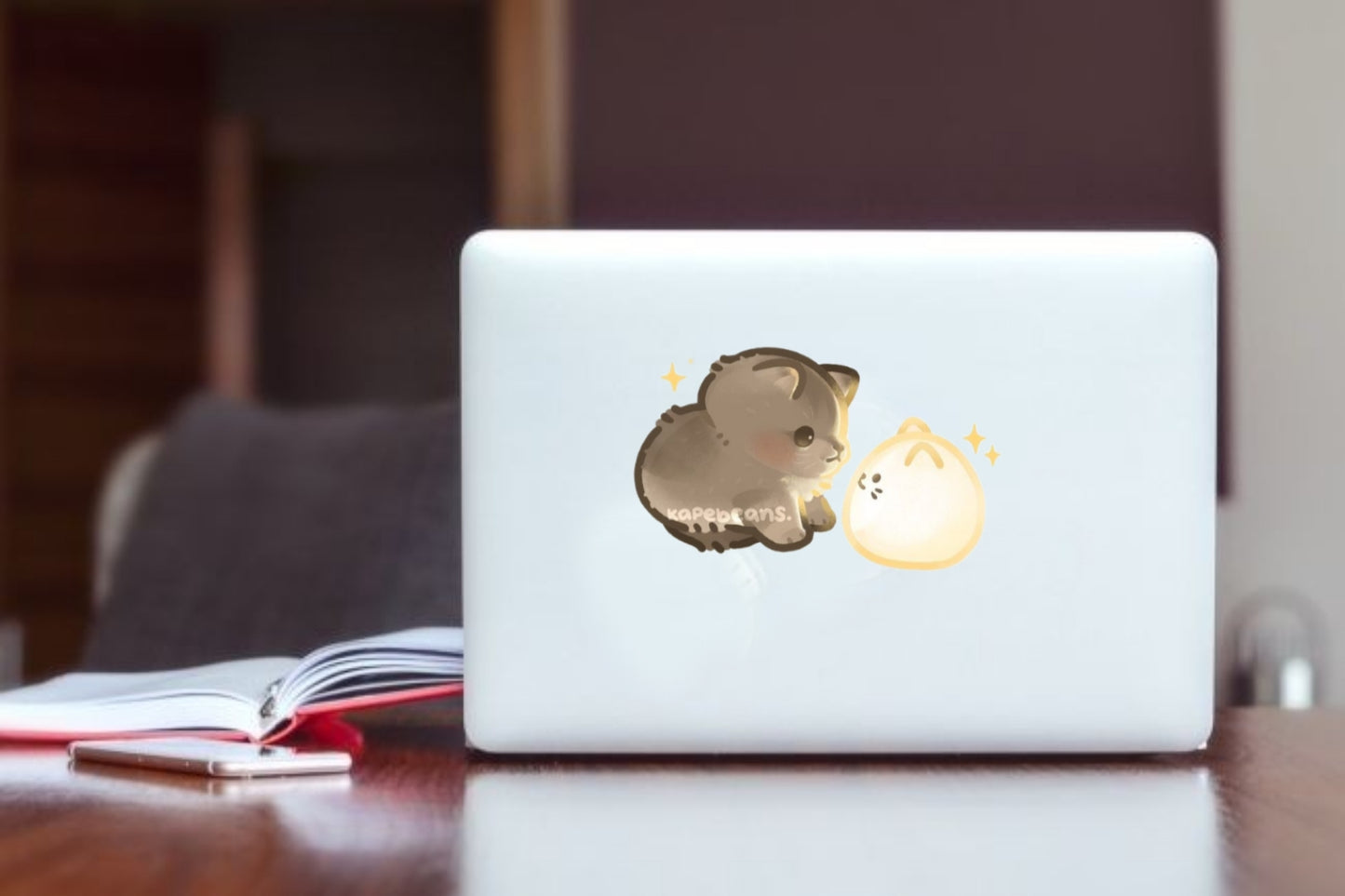 cat Laptop Sticker 64