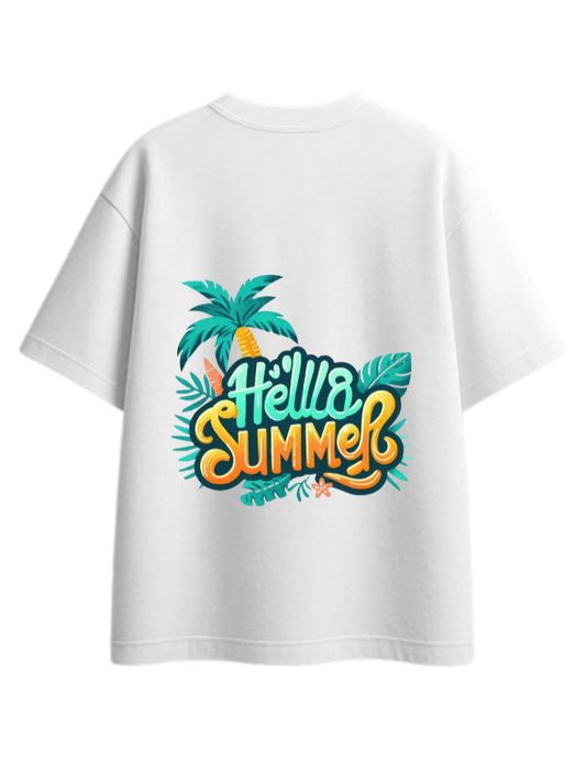 Summer Vibes t- shirt White Back 61