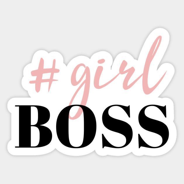 Sticker #girl BOSS 64