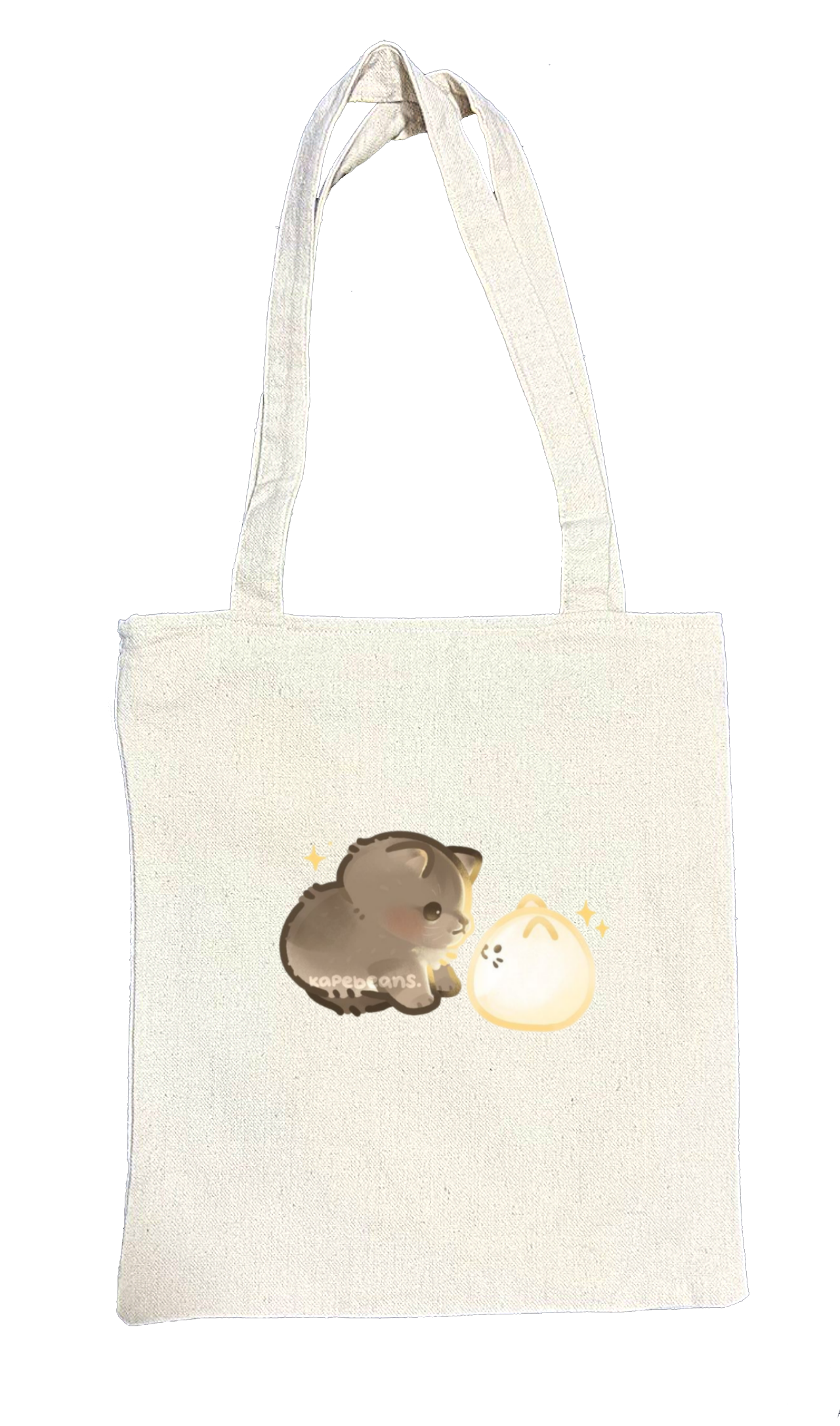 cat tote bag White 64