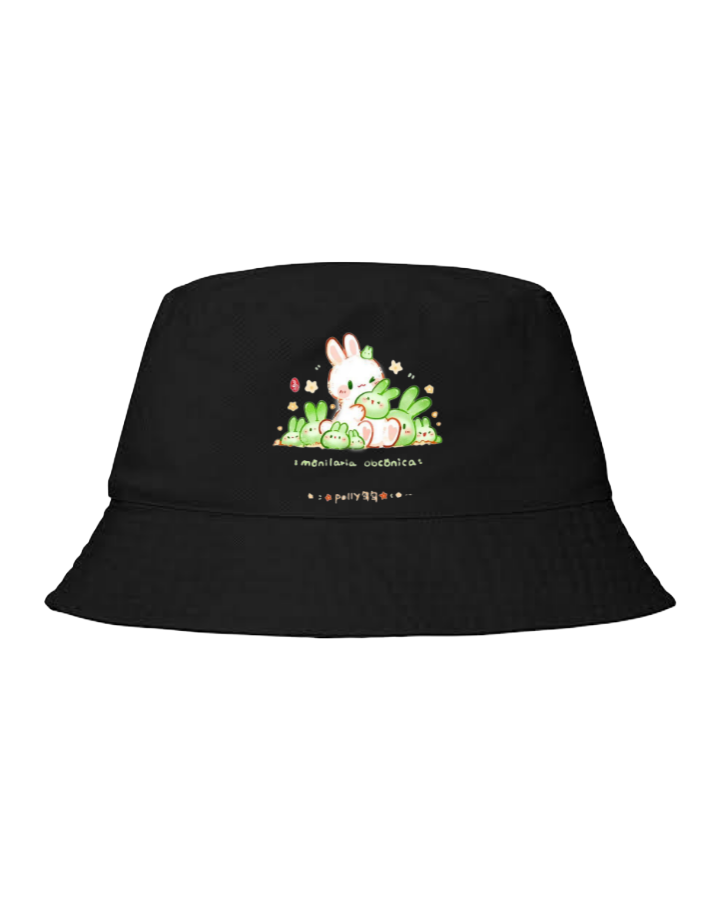 bunny Bucket hat Fishman hat cap Black 64