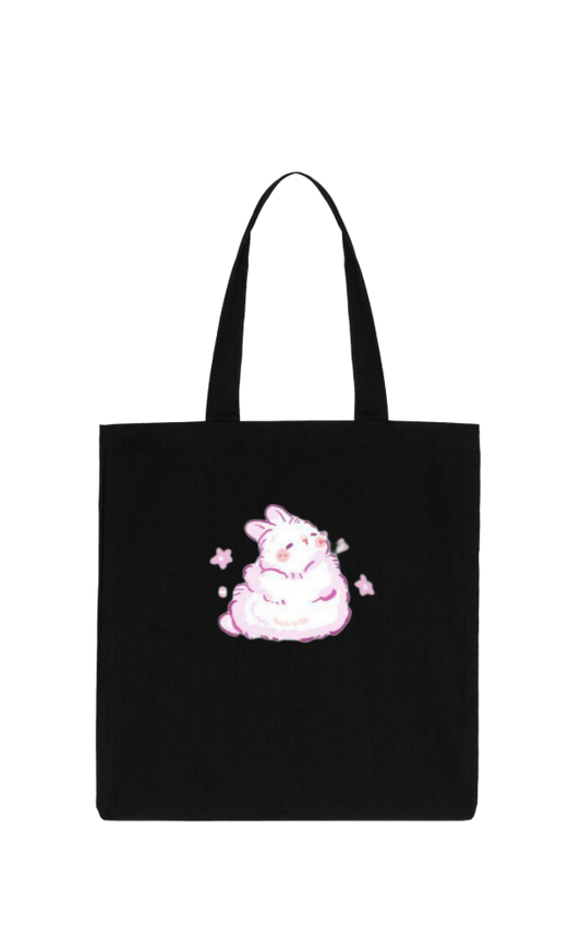 bunny tote bag White 64