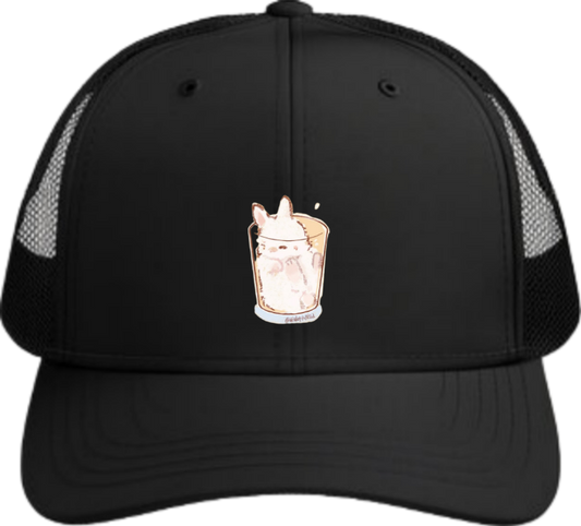 bunny Baseball cap Black 64