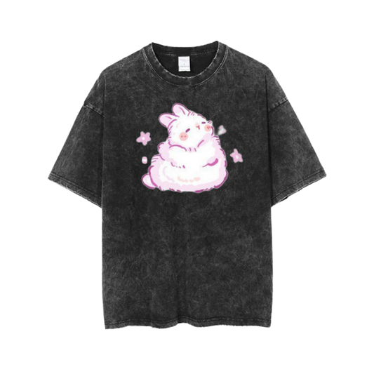 bunny One Size t- shirt Washed 64