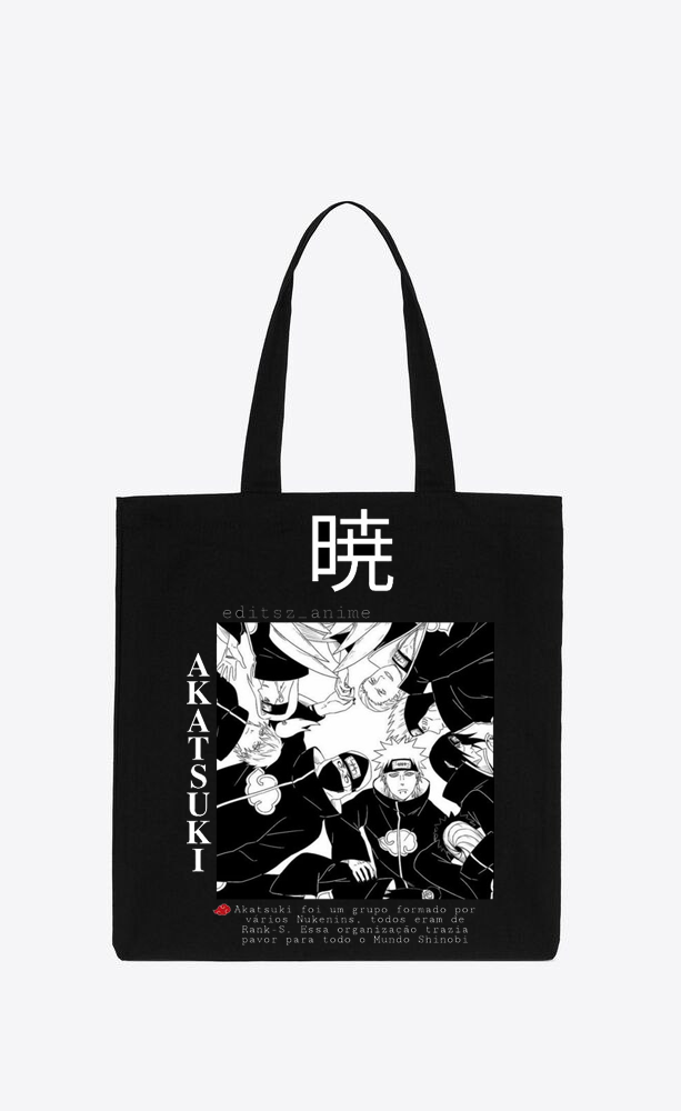 Naruto Shippuden tote bag Black 64