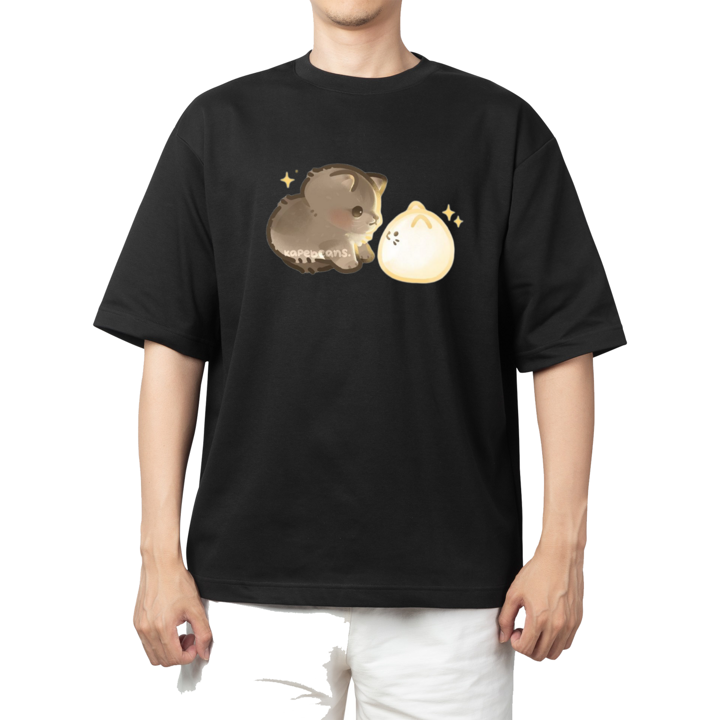 cat One Size t- shirt Black 64