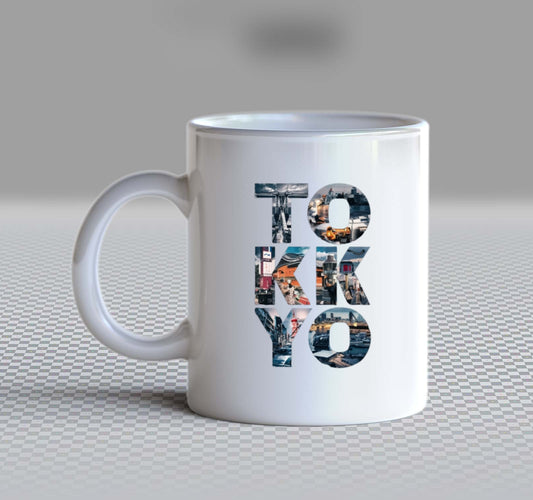 Tokyo Back text Mug 65