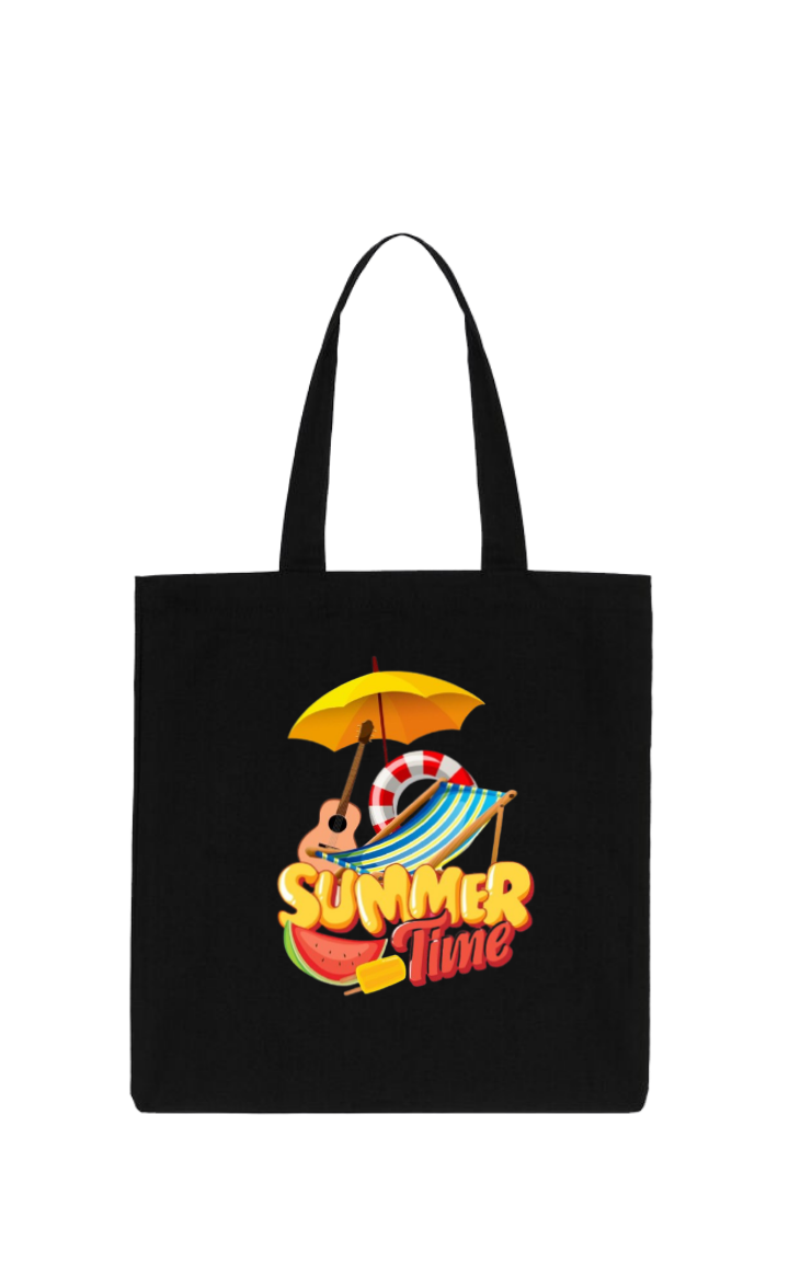 Summer Vibes tote bag Black 64