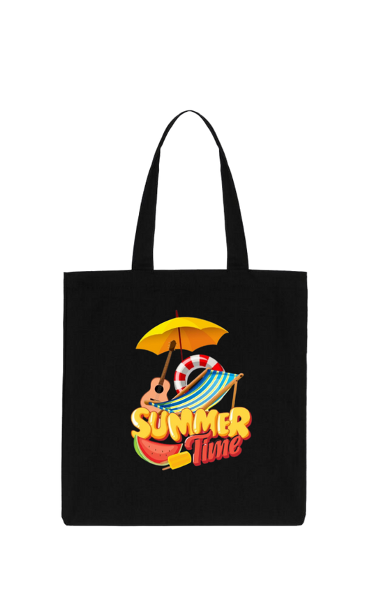 Summer Vibes tote bag Black 64