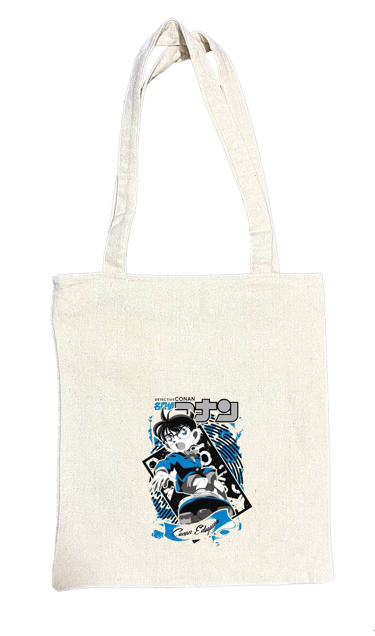 Detective conan tote bag beige 1