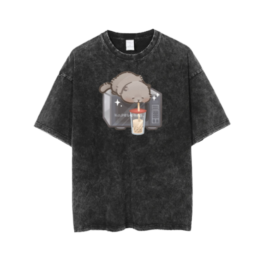 cat One Size t- shirt  Washed 65