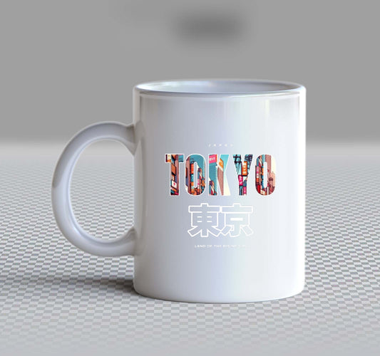 Tokyo Back text Mug 66