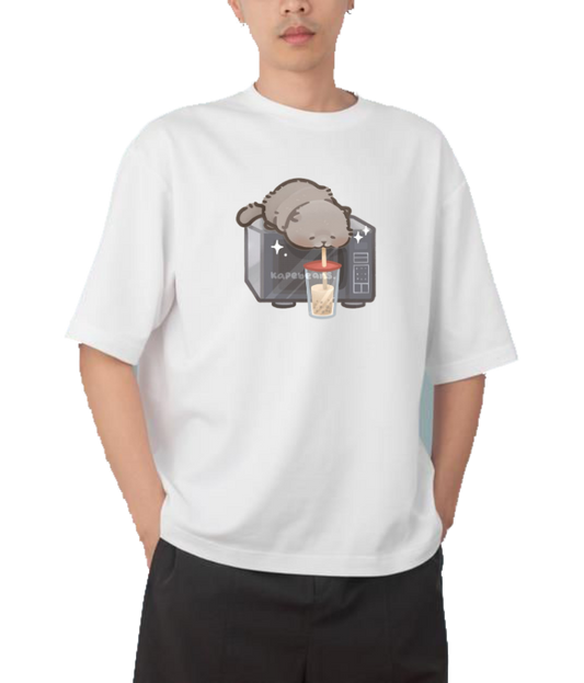 cat One Size t- shirt White 65