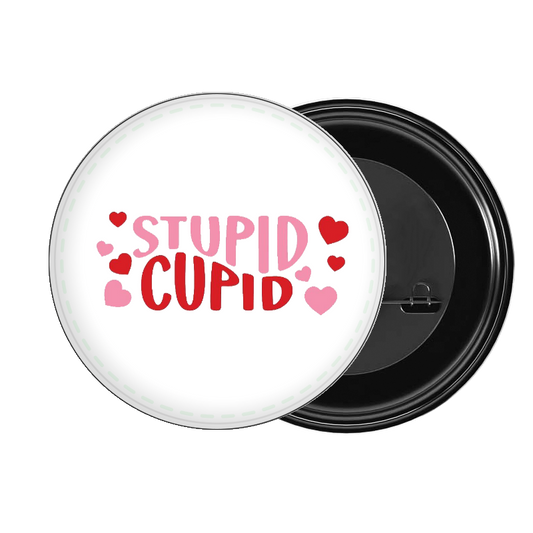 brooch STUPID CUPID 65