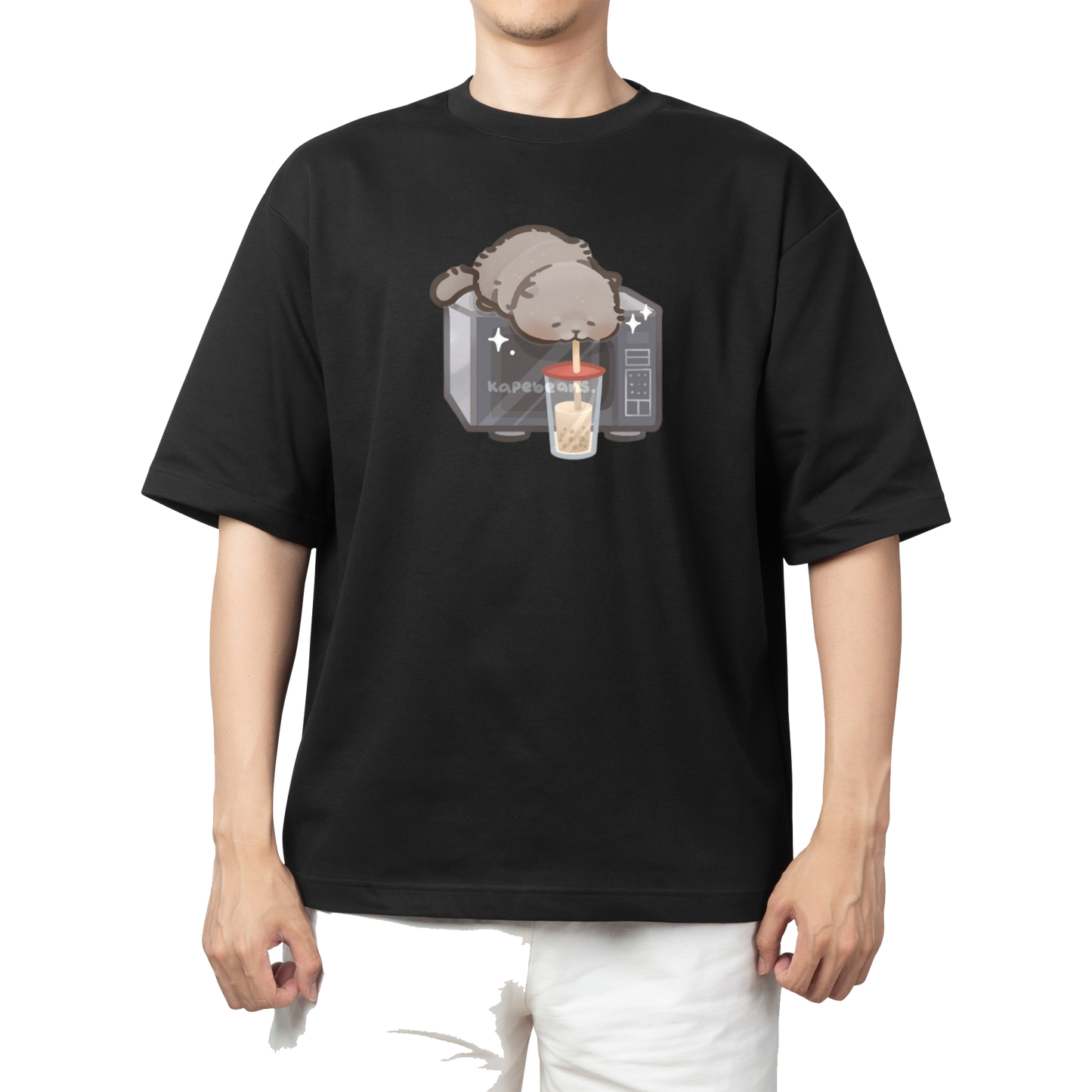 cat One Size t- shirt Black 65