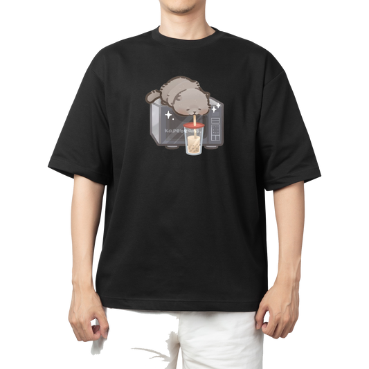 cat One Size t- shirt Black 65