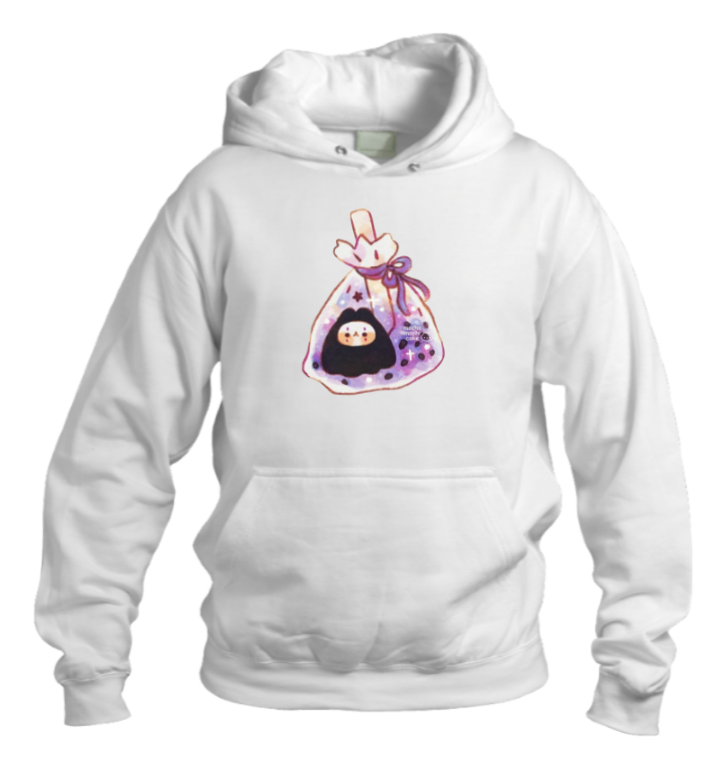 bunny Oversize Hoodie White 65