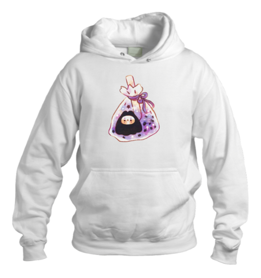 bunny Oversize Hoodie White 65
