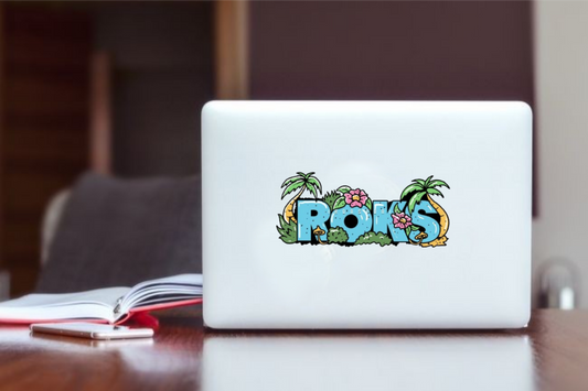 Summer Vibes Laptop Sticker 65