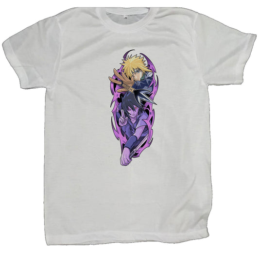 Naruto Shippuden t- shirt fat White 65