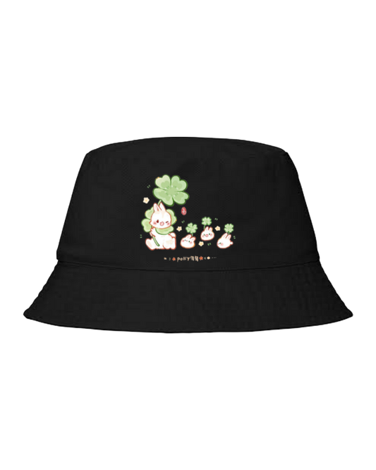 bunny Bucket hat Fishman hat cap Black 65