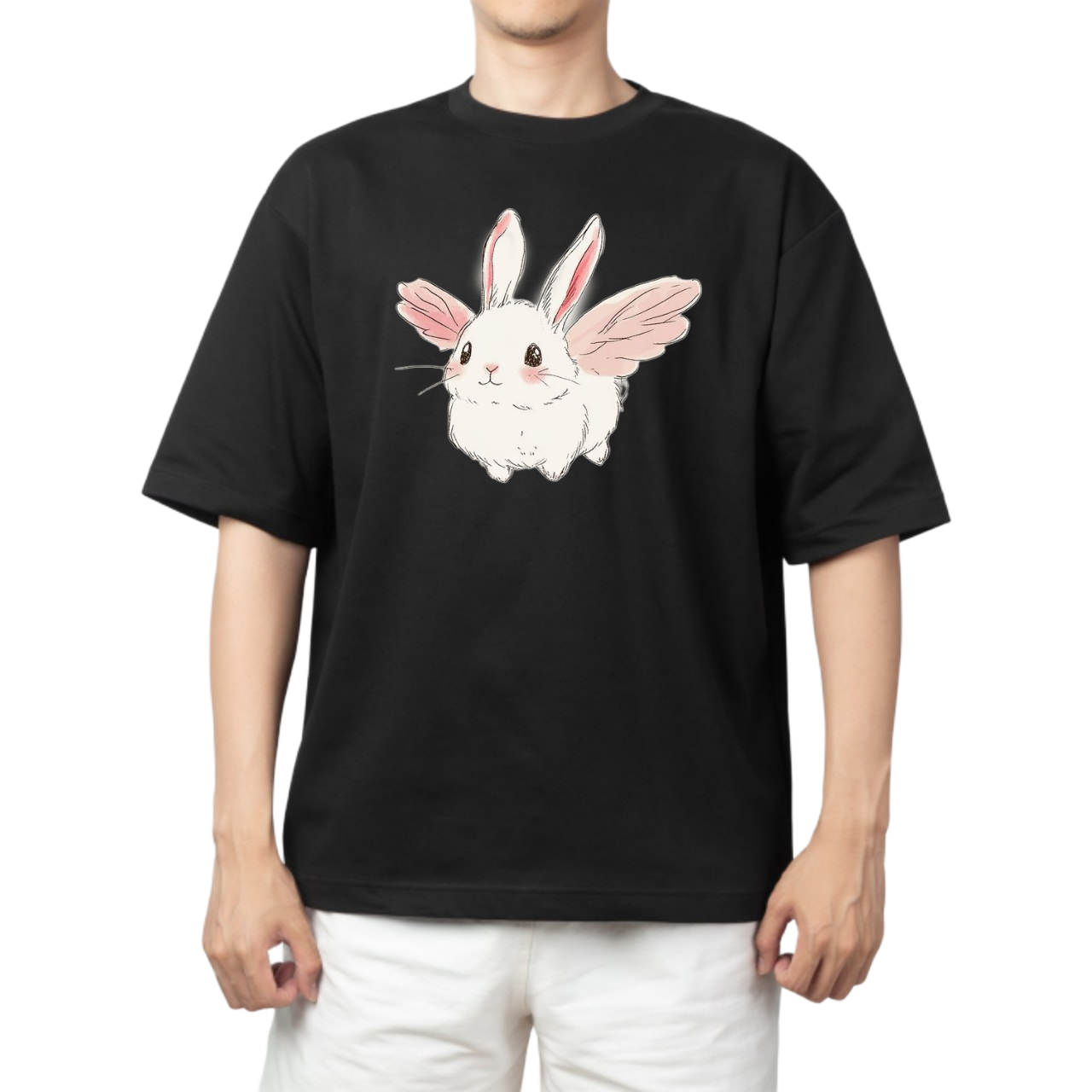 bunny One Size t- shirt Black 66