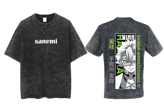 Anime Demon slayer nezuko tanjiro  One Size t- shirt Washed 66