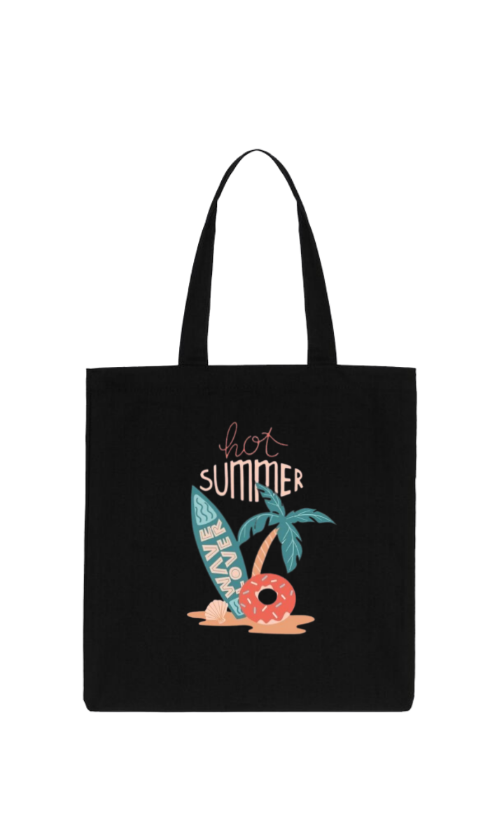 Summer Vibes tote bag Black 66