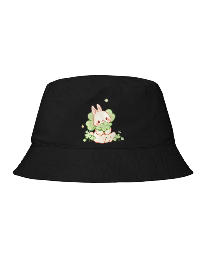 bunny Bucket hat Fishman hat cap Black 66