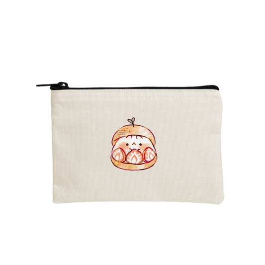 bunny wallet pencil case Beige 56