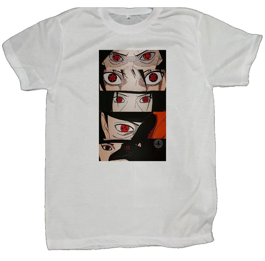 Naruto Shippuden t- shirt fat White 66
