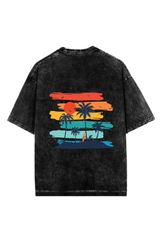 Summer Vibes One Size t- shirt Washed Back 66