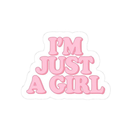 Sticker I’M JUST A GIRL 66